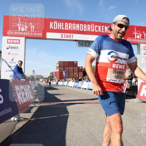 03.10.2025 - Köhlbrandbrückenlauf Lena Gebhardt http://msf.ph/oto/9038930 03.10.2025 12:54:29 Ziel 4023, 4060, 4106 meine-sportfotos.de
