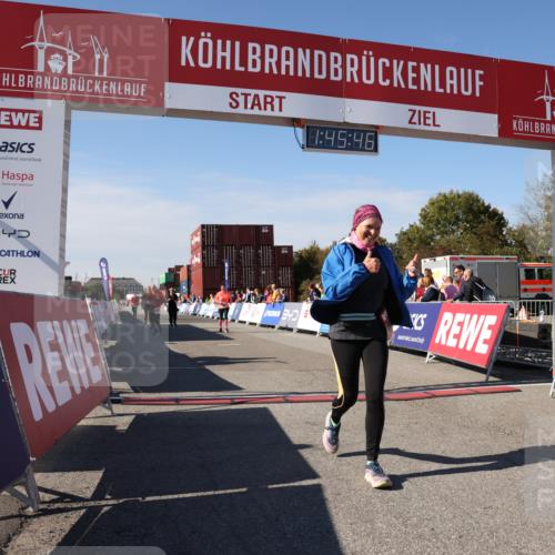 03.10.2025 - Köhlbrandbrückenlauf Lena Gebhardt http://msf.ph/oto/9080335 03.10.2025 13:45:46 Ziel 5184, 5375, 5860, 6029 meine-sportfotos.de