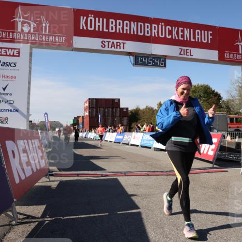 03.10.2025 - Köhlbrandbrückenlauf Lena Gebhardt http://msf.ph/oto/9080345 03.10.2025 13:45:46 Ziel 5184, 5375, 5860, 6029 meine-sportfotos.de