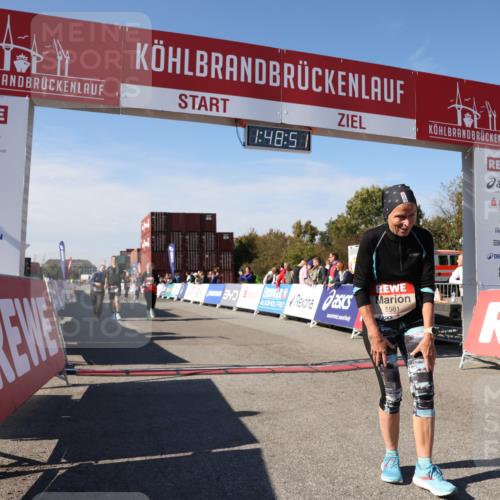 03.10.2025 - Köhlbrandbrückenlauf Lena Gebhardt http://msf.ph/oto/9082490 03.10.2025 13:48:51 Ziel 4157, 5216, 5497, 5581 meine-sportfotos.de