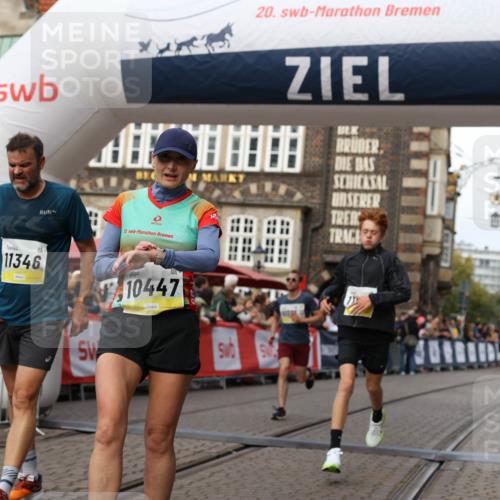 05.10.2025 - 20. swb-Marathon Bremen Yannick Fuchs http://msf.ph/oto/9253459 05.10.2025 10:45:34 Ziel 9396, 9885, 10447, 10634, 11346, 11403, 11585 meine-sportfotos.de