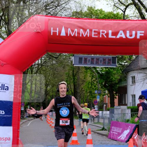 19.04.2026 - Hammer Lauf Tim E. http://msf.ph/oto/9540356 19.04.2026 11:45:34 Ziel 25, 221, 536, 1841 meine-sportfotos.de