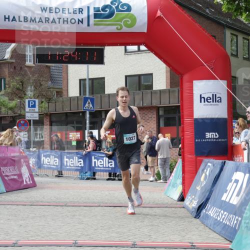 10.05.2026 - 8. Wedeler Halbmarathon Yannick Fuchs http://msf.ph/oto/9711672 10.05.2026 11:24:09 Ziel 991, 1027 meine-sportfotos.de