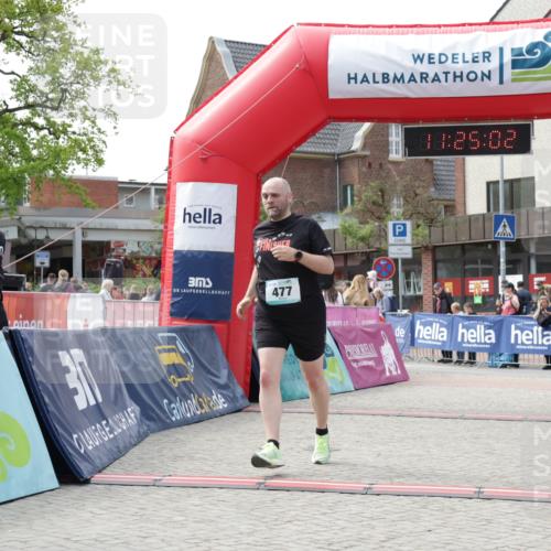 10.05.2026 - 8. Wedeler Halbmarathon Yannick Fuchs http://msf.ph/oto/9712050 10.05.2026 11:25:00 Ziel 477 meine-sportfotos.de