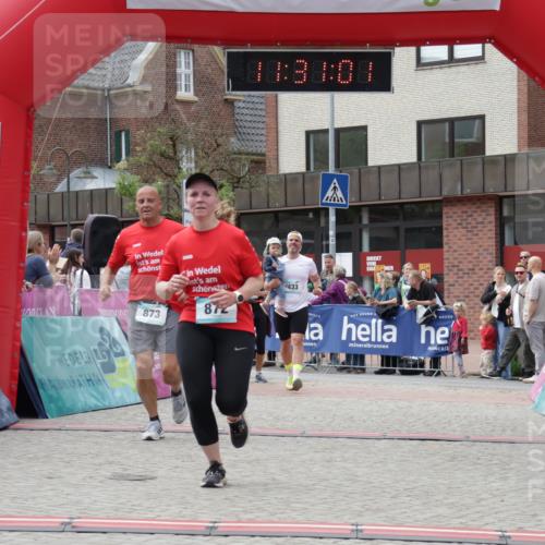 10.05.2026 - 8. Wedeler Halbmarathon Yannick Fuchs http://msf.ph/oto/9714711 10.05.2026 11:30:59 Ziel 433, 872, 873, 2154 meine-sportfotos.de