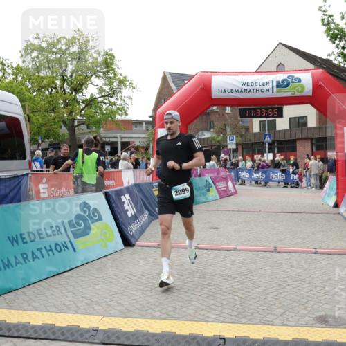 10.05.2026 - 8. Wedeler Halbmarathon Yannick Fuchs http://msf.ph/oto/9715988 10.05.2026 11:33:53 Ziel 741, 2099 meine-sportfotos.de