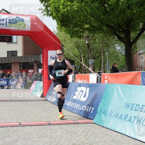10.05.2026 - 8. Wedeler Halbmarathon Yannick Fuchs http://msf.ph/oto/9725016 10.05.2026 12:06:10 Ziel 68, 517 meine-sportfotos.de