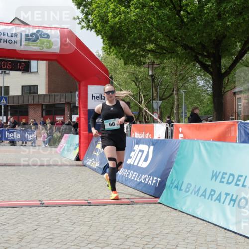 10.05.2026 - 8. Wedeler Halbmarathon Yannick Fuchs http://msf.ph/oto/9725021 10.05.2026 12:06:11 Ziel 68, 90, 517 meine-sportfotos.de