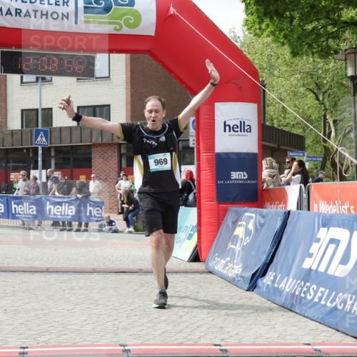 10.05.2026 - 8. Wedeler Halbmarathon Yannick Fuchs http://msf.ph/oto/9726389 10.05.2026 12:08:54 Ziel 431, 969 meine-sportfotos.de