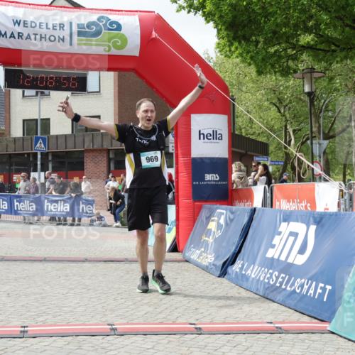 10.05.2026 - 8. Wedeler Halbmarathon Yannick Fuchs http://msf.ph/oto/9726394 10.05.2026 12:08:54 Ziel 431, 969 meine-sportfotos.de