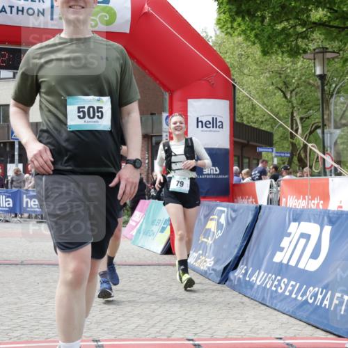 10.05.2026 - 8. Wedeler Halbmarathon Yannick Fuchs http://msf.ph/oto/9727316 10.05.2026 12:10:26 Ziel 79, 87, 183, 311, 505 meine-sportfotos.de