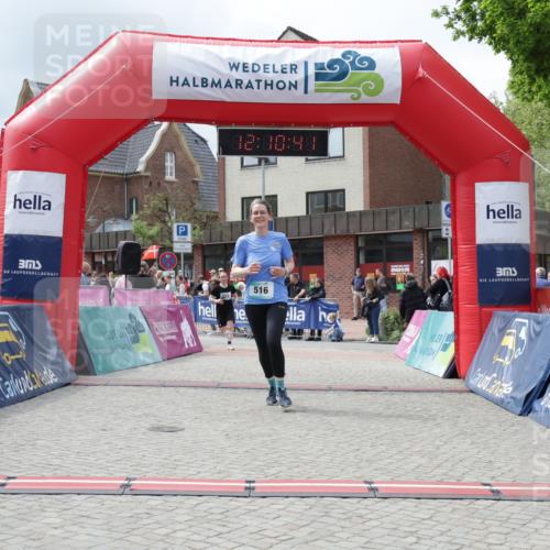 10.05.2026 - 8. Wedeler Halbmarathon Yannick Fuchs http://msf.ph/oto/9727381 10.05.2026 12:10:39 Ziel 516 meine-sportfotos.de