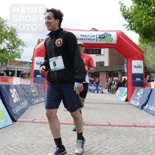 10.05.2026 - 8. Wedeler Halbmarathon Yannick Fuchs http://msf.ph/oto/9727598 10.05.2026 12:10:57 Ziel 8, 200, 553, 692, 783, 1026 meine-sportfotos.de