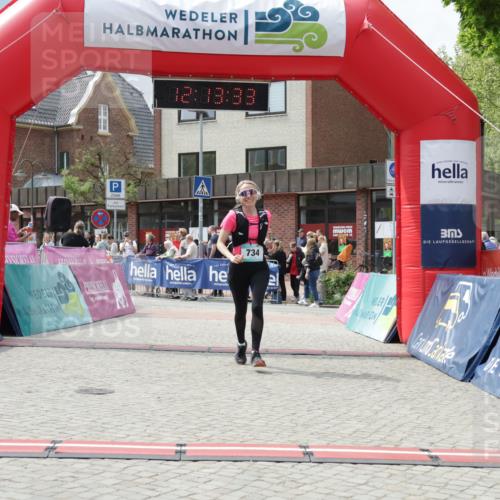10.05.2026 - 8. Wedeler Halbmarathon Yannick Fuchs http://msf.ph/oto/9728538 10.05.2026 12:13:31 Ziel 634, 734 meine-sportfotos.de
