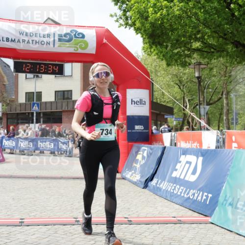 10.05.2026 - 8. Wedeler Halbmarathon Yannick Fuchs http://msf.ph/oto/9728549 10.05.2026 12:13:32 Ziel 734 meine-sportfotos.de