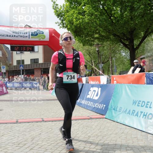 10.05.2026 - 8. Wedeler Halbmarathon Yannick Fuchs http://msf.ph/oto/9728559 10.05.2026 12:13:32 Ziel 734 meine-sportfotos.de