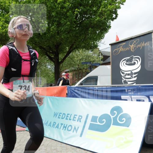 10.05.2026 - 8. Wedeler Halbmarathon Yannick Fuchs http://msf.ph/oto/9728568 10.05.2026 12:13:33 Ziel 734 meine-sportfotos.de