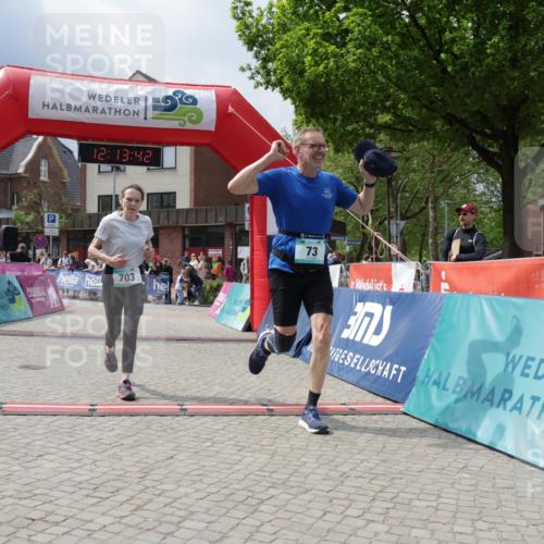 10.05.2026 - 8. Wedeler Halbmarathon Yannick Fuchs http://msf.ph/oto/9728659 10.05.2026 12:13:41 Ziel 73, 703 meine-sportfotos.de