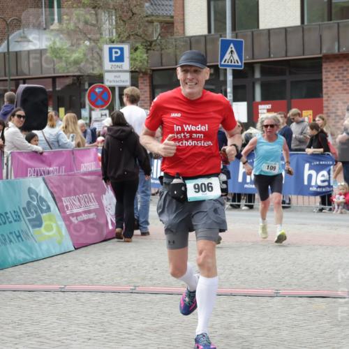 10.05.2026 - 8. Wedeler Halbmarathon Yannick Fuchs http://msf.ph/oto/9728806 10.05.2026 11:42:57 Ziel 109, 128, 906 meine-sportfotos.de