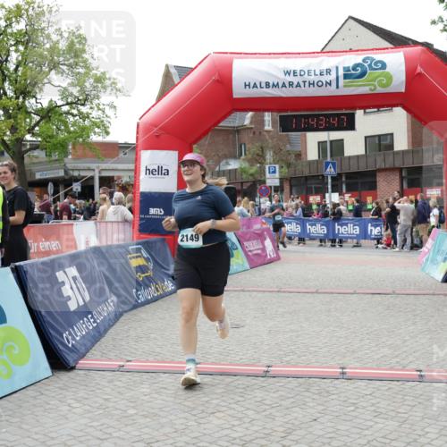 10.05.2026 - 8. Wedeler Halbmarathon Yannick Fuchs http://msf.ph/oto/9729573 10.05.2026 11:43:46 Ziel 771, 2149 meine-sportfotos.de