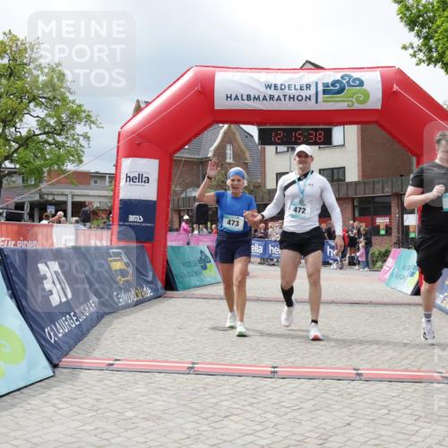 10.05.2026 - 8. Wedeler Halbmarathon Yannick Fuchs http://msf.ph/oto/9729673 10.05.2026 12:15:36 Ziel 473, 760 meine-sportfotos.de