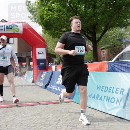 10.05.2026 - 8. Wedeler Halbmarathon Yannick Fuchs http://msf.ph/oto/9729693 10.05.2026 12:15:37 Ziel 473, 760 meine-sportfotos.de