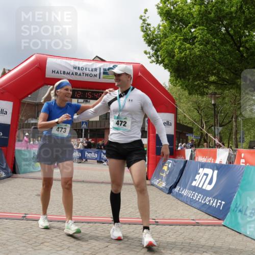 10.05.2026 - 8. Wedeler Halbmarathon Yannick Fuchs http://msf.ph/oto/9729710 10.05.2026 12:15:38 Ziel 473, 760 meine-sportfotos.de