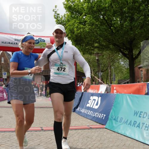 10.05.2026 - 8. Wedeler Halbmarathon Yannick Fuchs http://msf.ph/oto/9729735 10.05.2026 12:15:39 Ziel 473, 760 meine-sportfotos.de