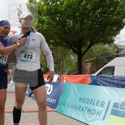 10.05.2026 - 8. Wedeler Halbmarathon Yannick Fuchs http://msf.ph/oto/9729749 10.05.2026 12:15:40 Ziel 473, 760 meine-sportfotos.de