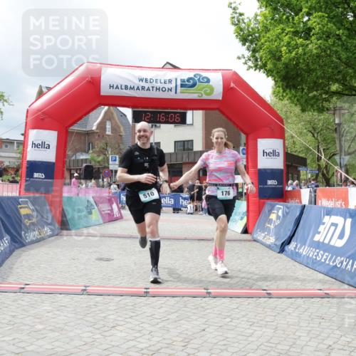 10.05.2026 - 8. Wedeler Halbmarathon Yannick Fuchs http://msf.ph/oto/9729968 10.05.2026 12:16:04 Ziel 176, 510 meine-sportfotos.de