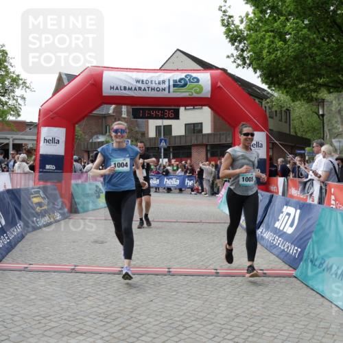 10.05.2026 - 8. Wedeler Halbmarathon Yannick Fuchs http://msf.ph/oto/9730388 10.05.2026 11:44:34 Ziel 221, 907 meine-sportfotos.de