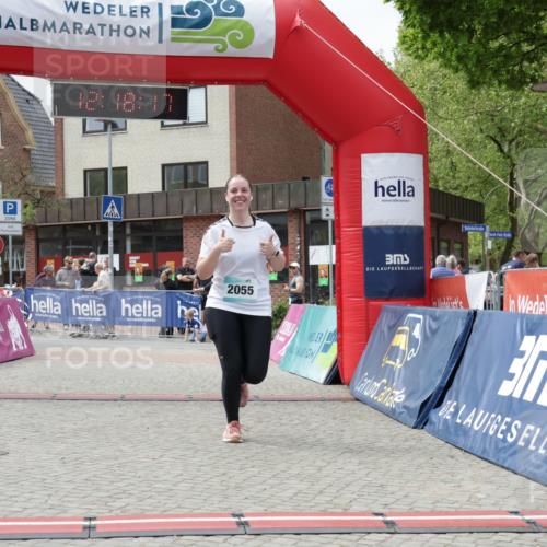 10.05.2026 - 8. Wedeler Halbmarathon Yannick Fuchs http://msf.ph/oto/9730792 10.05.2026 12:18:15 Ziel 685, 2055 meine-sportfotos.de