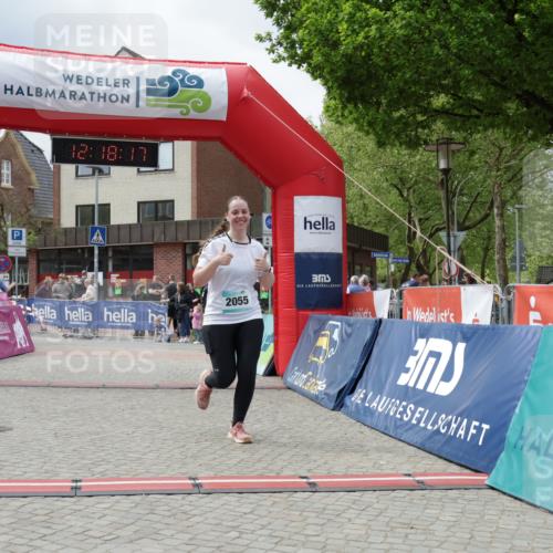 10.05.2026 - 8. Wedeler Halbmarathon Yannick Fuchs http://msf.ph/oto/9730802 10.05.2026 12:18:15 Ziel 685, 2055 meine-sportfotos.de