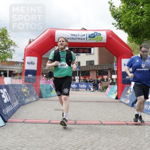 10.05.2026 - 8. Wedeler Halbmarathon Yannick Fuchs http://msf.ph/oto/9730953 10.05.2026 12:18:44 Ziel 382, 977 meine-sportfotos.de