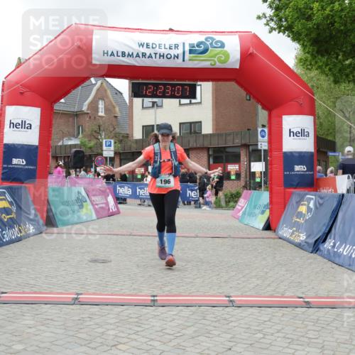 10.05.2026 - 8. Wedeler Halbmarathon Yannick Fuchs http://msf.ph/oto/9732220 10.05.2026 12:23:05 Ziel 196 meine-sportfotos.de