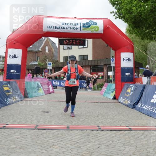 10.05.2026 - 8. Wedeler Halbmarathon Yannick Fuchs http://msf.ph/oto/9732225 10.05.2026 12:23:06 Ziel 196 meine-sportfotos.de