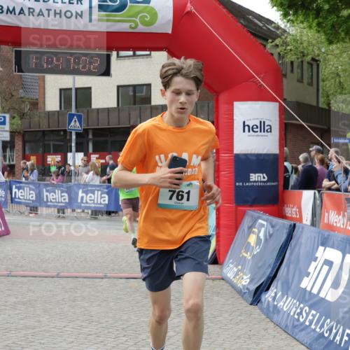10.05.2026 - 8. Wedeler Halbmarathon Yannick Fuchs http://msf.ph/oto/9732646 10.05.2026 11:47:00 Ziel 761, 1056 meine-sportfotos.de