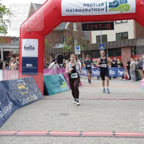 10.05.2026 - 8. Wedeler Halbmarathon Yannick Fuchs http://msf.ph/oto/9732743 10.05.2026 11:47:16 Ziel 14, 332, 2094 meine-sportfotos.de