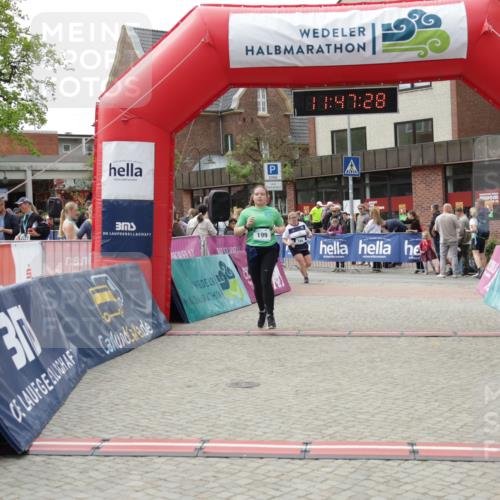10.05.2026 - 8. Wedeler Halbmarathon Yannick Fuchs http://msf.ph/oto/9732800 10.05.2026 11:47:26 Ziel 160, 199 meine-sportfotos.de