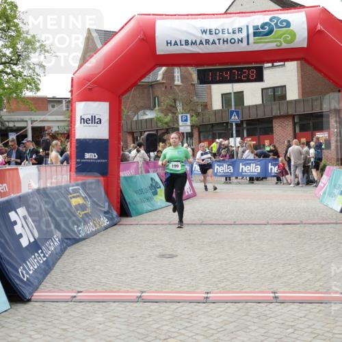10.05.2026 - 8. Wedeler Halbmarathon Yannick Fuchs http://msf.ph/oto/9732803 10.05.2026 11:47:26 Ziel 160, 199 meine-sportfotos.de