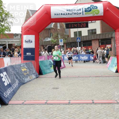 10.05.2026 - 8. Wedeler Halbmarathon Yannick Fuchs http://msf.ph/oto/9732805 10.05.2026 11:47:27 Ziel 160, 199 meine-sportfotos.de