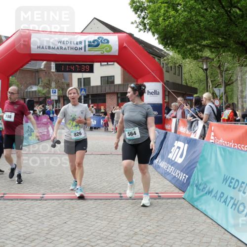 10.05.2026 - 8. Wedeler Halbmarathon Yannick Fuchs http://msf.ph/oto/9732883 10.05.2026 11:47:37 Ziel 198, 564, 826, 1041 meine-sportfotos.de