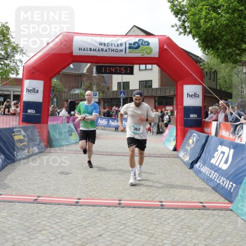 10.05.2026 - 8. Wedeler Halbmarathon Yannick Fuchs http://msf.ph/oto/9732965 10.05.2026 11:47:49 Ziel 362, 919 meine-sportfotos.de