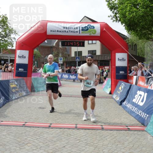 10.05.2026 - 8. Wedeler Halbmarathon Yannick Fuchs http://msf.ph/oto/9732970 10.05.2026 11:47:49 Ziel 362, 919 meine-sportfotos.de