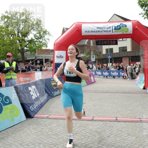 10.05.2026 - 8. Wedeler Halbmarathon Yannick Fuchs http://msf.ph/oto/9733014 10.05.2026 11:47:57 Ziel 787 meine-sportfotos.de
