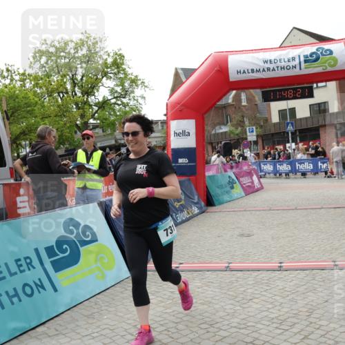 10.05.2026 - 8. Wedeler Halbmarathon Yannick Fuchs http://msf.ph/oto/9733083 10.05.2026 11:48:19 Ziel 731 meine-sportfotos.de