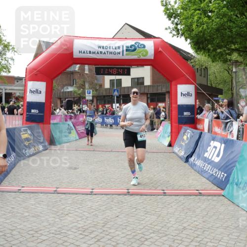 10.05.2026 - 8. Wedeler Halbmarathon Yannick Fuchs http://msf.ph/oto/9733172 10.05.2026 11:48:40 Ziel 413, 757, 758, 916, 974 meine-sportfotos.de