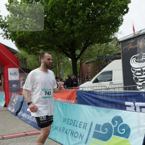 10.05.2026 - 8. Wedeler Halbmarathon Yannick Fuchs http://msf.ph/oto/9733267 10.05.2026 11:48:53 Ziel 496, 743 meine-sportfotos.de