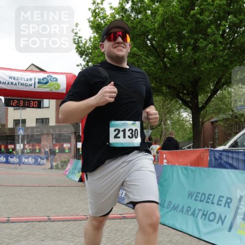10.05.2026 - 8. Wedeler Halbmarathon Yannick Fuchs http://msf.ph/oto/9733543 10.05.2026 12:31:28 Ziel 2130 meine-sportfotos.de