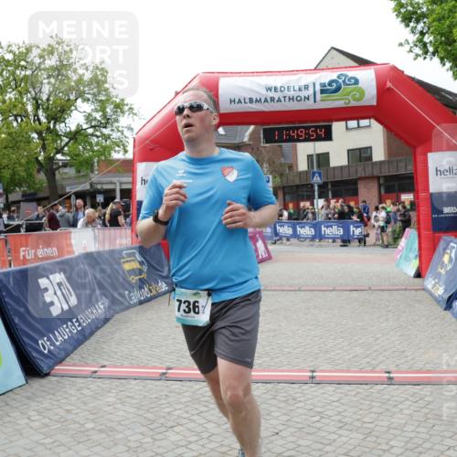 10.05.2026 - 8. Wedeler Halbmarathon Yannick Fuchs http://msf.ph/oto/9733598 10.05.2026 11:49:52 Ziel 736 meine-sportfotos.de